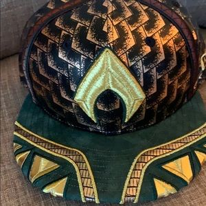 Aquaman Justice League Armor 7 1/4 Fitted Cap NWT